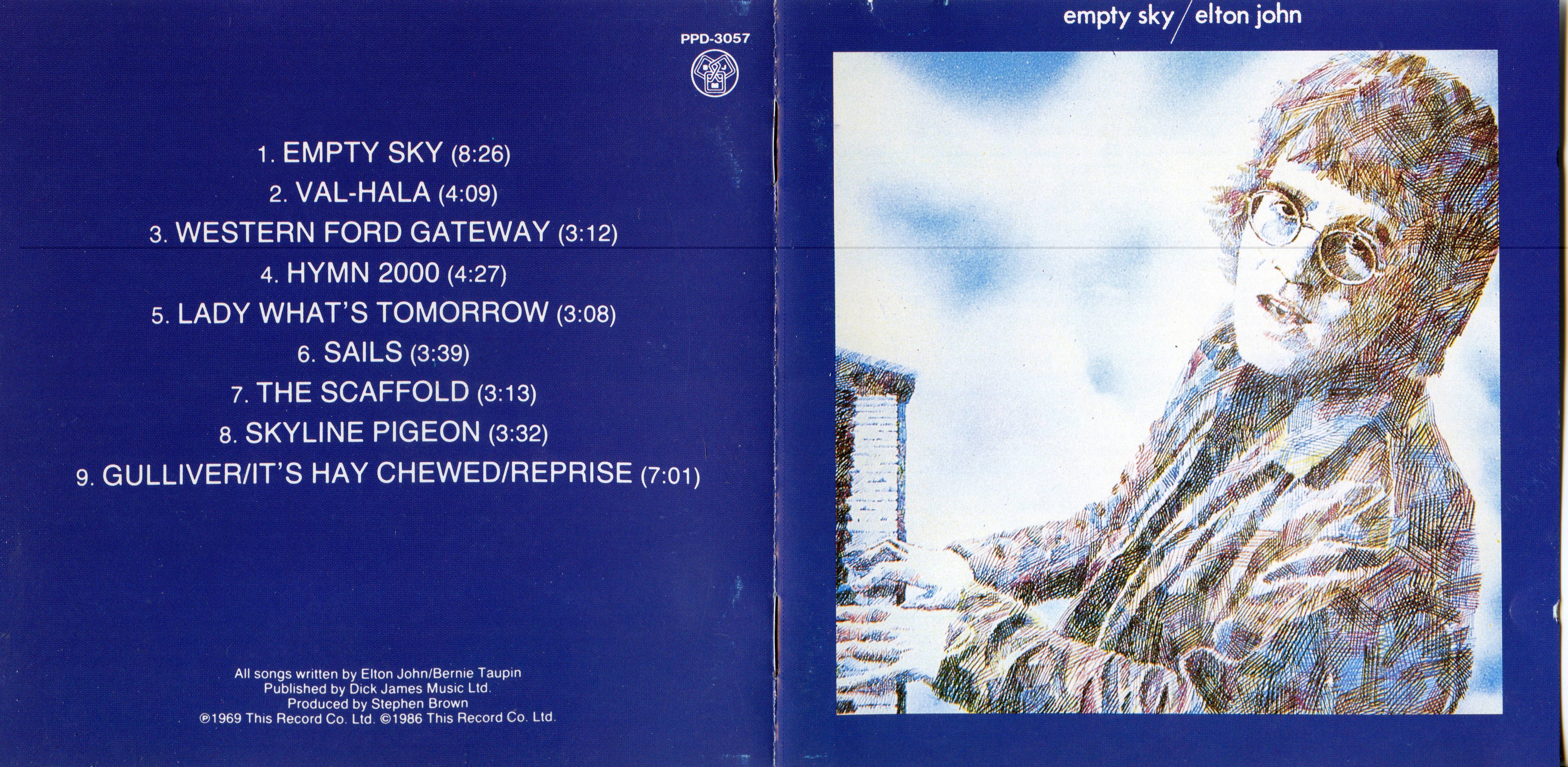 Elton John Empty Sky [vkandin jpn]